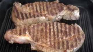 Rib Eye Steaks  Grilled Steak Recipe  Steak Tips [upl. by Horn]