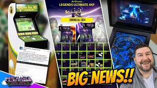 AtGames Legends Ultimate 4K Release Date Arcade1Up Golden Tee Deluxe amp Working 16 Scale Pinball [upl. by Stichter]