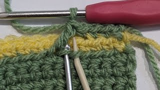 les différents points au crochet mosaïque basics et spéciaux [upl. by Salinas]