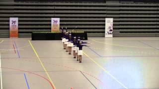 Nm korpsdrill 2014  Traditional Majorettes Corps Juvenile [upl. by Airual]