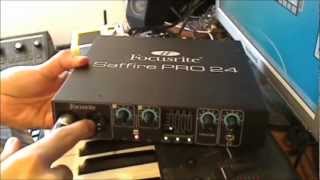 Saffire Pro 24 review with latency test [upl. by Riley]