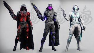 Destiny 2 Hunter Fashion Sets 3  400 Subscriber Special [upl. by Laflam610]