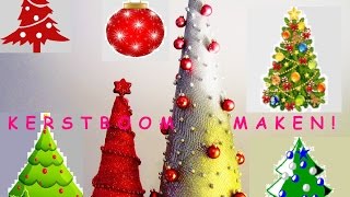 DIY KERSTBOOM ZELF MAKEN [upl. by Bower329]