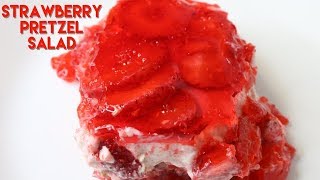 Strawberry Pretzel Salad  Easy Recipe new [upl. by Bouton765]