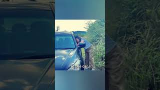 Woman Stops Moving Car to Save Fainted Driver [upl. by Zelikow]