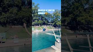 BACKFLIP AT BARTON SPRINGS… forypage getmeviral foryall backflip yessir letsgo bartonsprings [upl. by Icaj217]