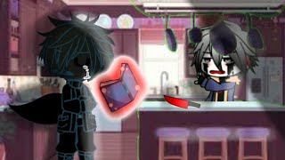 BeforeAfter the wedding •meme• Killermare amp Nightkiller Gacha club [upl. by Phionna]