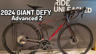 2024 GIANT DEFY ADVANCED 2 TIGER RED  WEIGHT  GIANT ENDURANCE [upl. by Cown]