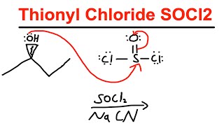 SOCl2 Thionyl Chloride  SN2 Reaction OH bad leaving group Double Inversion  Organic Chemistry [upl. by Ocir]