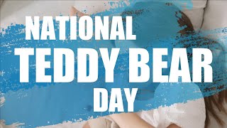 National American Teddy Bear Day is on this day November 14th [upl. by Nalhsa]