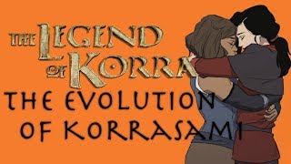 The Legend of Korra Evolution of Korrasami  Turf Wars Part 1 amp 2 [upl. by Akcinahs]