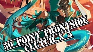 50 Point front side clutch x 5 on warframes Wave Rider quest [upl. by Frere309]