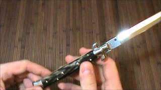 Knife Review Renzo Beltrame 11quot Stiletto [upl. by Whittaker]