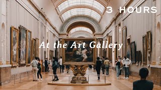 Museum amp Art Gallery Ambience Sounds for Sleep amp Focus Study Work — 3 HOURS [upl. by Sarajane461]