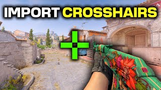 How to Import Crosshairs in CS2  Get ANY Crosshair [upl. by Lashonda353]