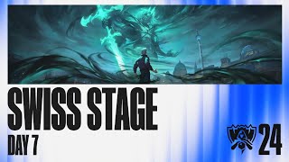 Worlds 2024  Swiss Stage  Round 4 Day 2 [upl. by Nirahs570]