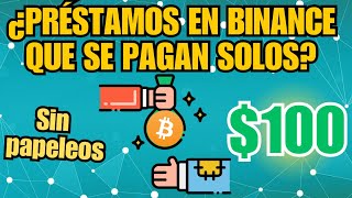 CÓMO PEDIR Y USAR CRIPTO PRESTAMOS FLEXIBLES EN BINANCE LOANS [upl. by Loraine]