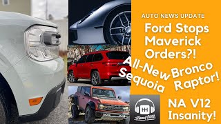 MoneyShift News Update FORD STOPS MAVERICK ORDERS Toyota Revamps Sequoia New Raptor and GMA T33 [upl. by Maleeny588]