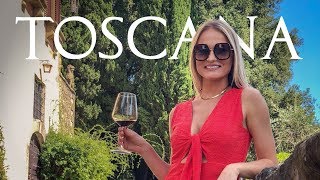 Toscana de carro  Greve In Chianti Montalcino  vlog de viagem na Italia [upl. by Mafala]