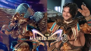 The Masked Singer  Tyler Posey  Hawk  All Performances and Reveal [upl. by Leizar]