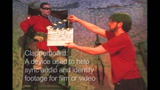 Clapperboard What it is and How to Use it to Sync Audio  Video Production Tips by Web Video Crew [upl. by Retsae]