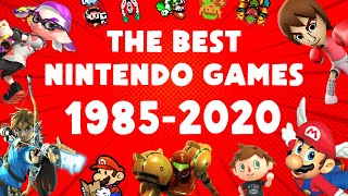 Choosing the Best Nintendo Game of Every Year from 19852020 [upl. by Trinetta]