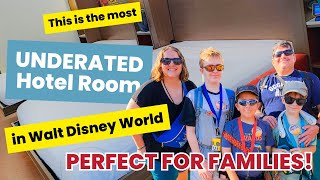 This Walt Disney World Hotel Room is a hidden gem  Perfect for families and budget friendly [upl. by Gladys]