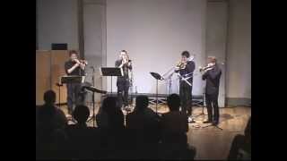 Jazz Trombone Quartet VOLTZ Take The quotAquot Train [upl. by Mairym384]