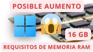 Nuevos REQUISITOS para WINDOWS 12  MAS RAM PARA IA [upl. by Ainesej]