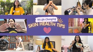 10 Best Skin Health Habits that Everyone Must Know Life Changing Tips that Works Wonders health [upl. by Nylevol]