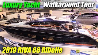 2019 Riva 66 Ribelle Luxury Yacht  Walkaround  2019 Boot Dusseldorf [upl. by Onibla]