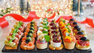 6 Mejores Canapés para una Navidad Inolvidable 20232024  Originales y Sabrosos  DarixLAB [upl. by Ephrayim247]