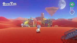 Super Mario Odyssey  Wooded Kingdom Moon 50 Found with Wooded Kingdom Art [upl. by Kinimod]