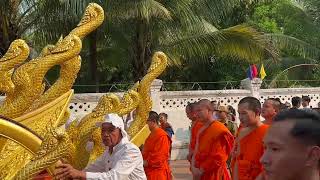 Buddhist New Year Ceremony in Luang Prabang Laos [upl. by Madora]