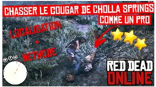 💲Guide Localiser amp Tuer Facilement le Cougar de Cholla Springs  Red Dead Online  Gameplay RP [upl. by Baker395]