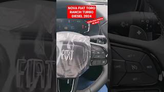 NOVA FIAT TORO RANCH TURBO DIESEL  PAINEL shorts [upl. by Cash]