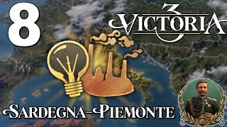 INDUSTRIALI E INTELLETTUALI AL POTERE   VICTORIA 3  SARDEGNA PIEMONTE  GAMEPLAY ITA 8 [upl. by Ymme]