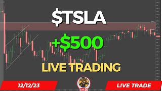 TSLA Live Trade 121223 [upl. by Selina]