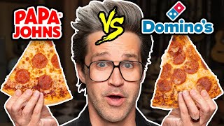 Dominos vs Papa Johns  Food Feuds [upl. by Iong]