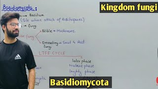 Basidiomycota Fung Life Cycle  Characteristics  Class 11 Biology [upl. by Aikmat]