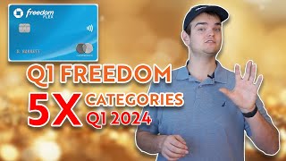 Q1 2024 Chase Freedom Categories and how to use them [upl. by Leduar]