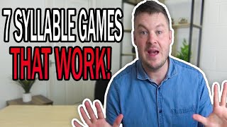 7 Syllables Games That Actually WORK For Children Aged 35 [upl. by Arolf107]