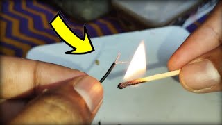 Earphone 🎧 Pikar wire joint Diy hacks Tricks  earphone repair Hacks  Amazing ideas tips [upl. by Mavis]