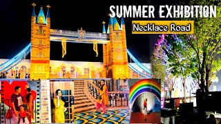 People Plaza Exhibition 2024 Necklace Road l London Tower 🗼 Bridge 🌉 in Hyderabad Summer Exhibition [upl. by Nosimaj]