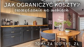 Wygodne mieszkanie dla rodziny  70m² wykończone za 100k zł 💸 HOME TOUR [upl. by Retsevlis654]