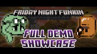 CRAFTERS DEMISE DEMO FULL SHOWCASE  Friday Night Funkin Mod [upl. by Ongun]