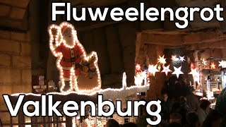 Kerstmarkt in Fluweelengrot  Valkenburg [upl. by Kcirre]