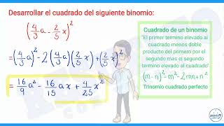 Cuadrado de un Binomio o Trinomio Cuadrado Perfecto Productos Notables [upl. by Zzaj966]