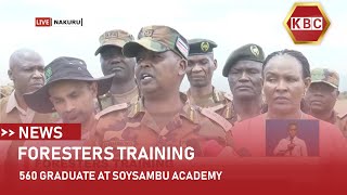 Foresters Training 560 Graduate at Soysambu Academy [upl. by Greenwell]