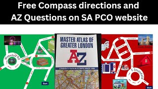 TfL Topographical Test 2023 free compass direction and AZ Questions  SA PCO TrainingPCO Training [upl. by Adnohsad15]